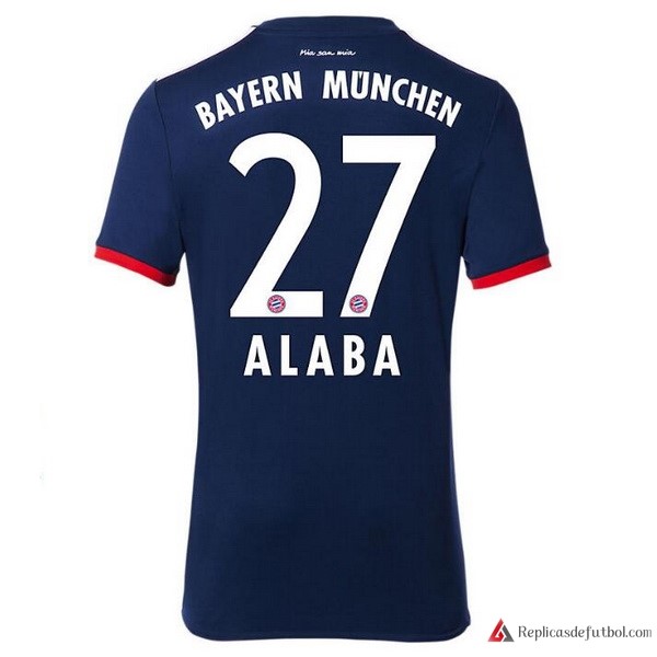 Camiseta Bayern Munich Segunda equipación Alaba 2017-2018